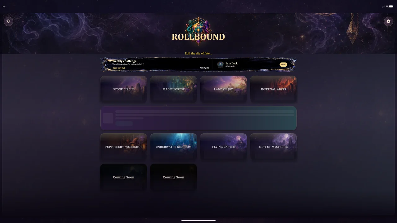 Choose a realm