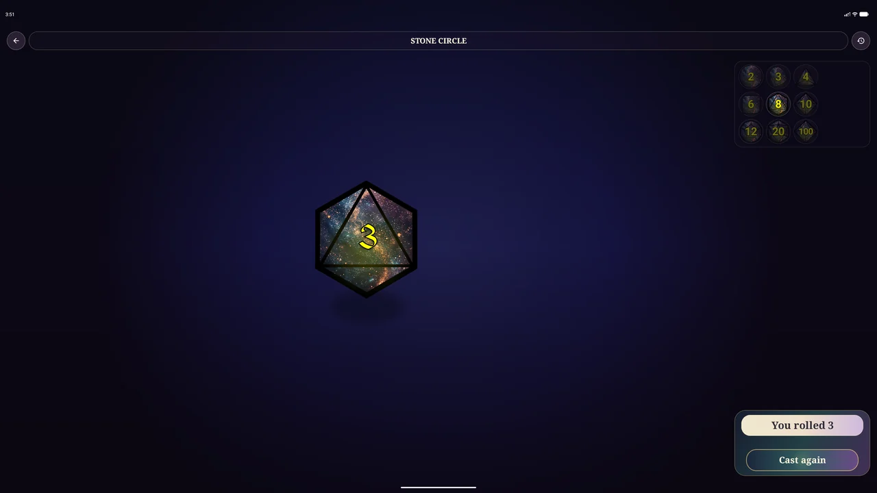 RPG dice
