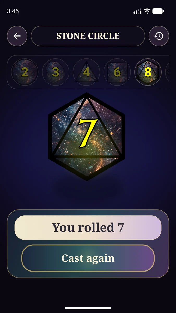 RPG dice
