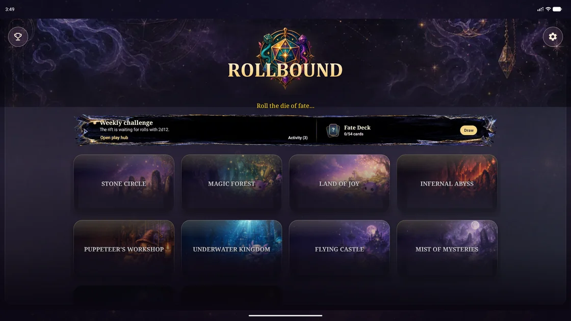 Choose a realm