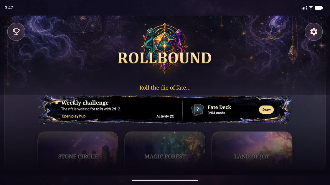Choose a realm