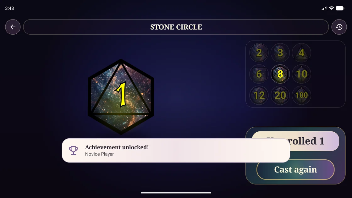 RPG dice