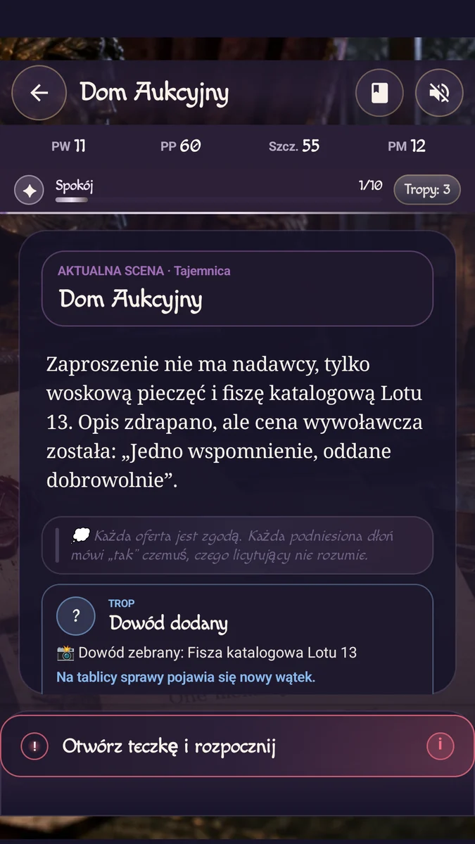 Przygoda solo · beta
