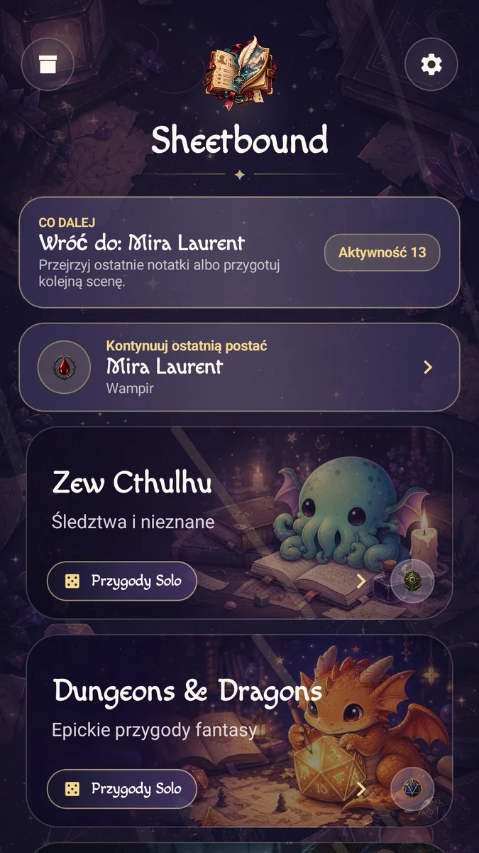 Wybór systemu RPG