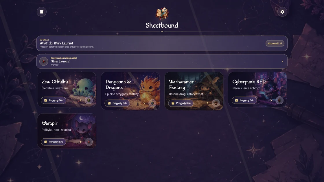 Wybór systemu RPG