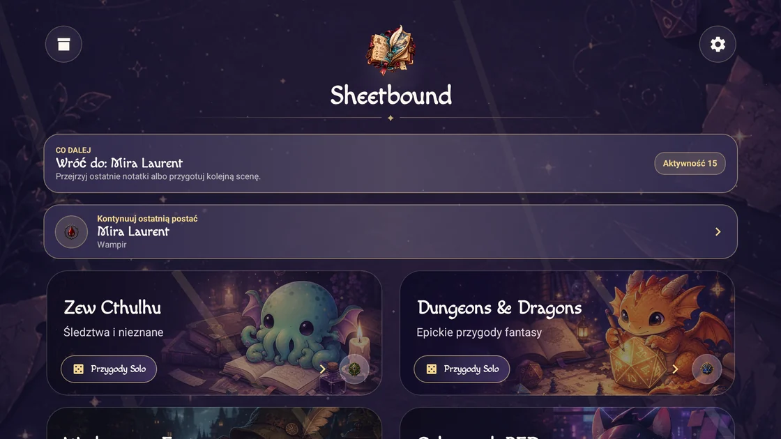 Wybór systemu RPG